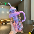 1300ML Cute Detox Water Bottle | Leakproof Straw Tumbler