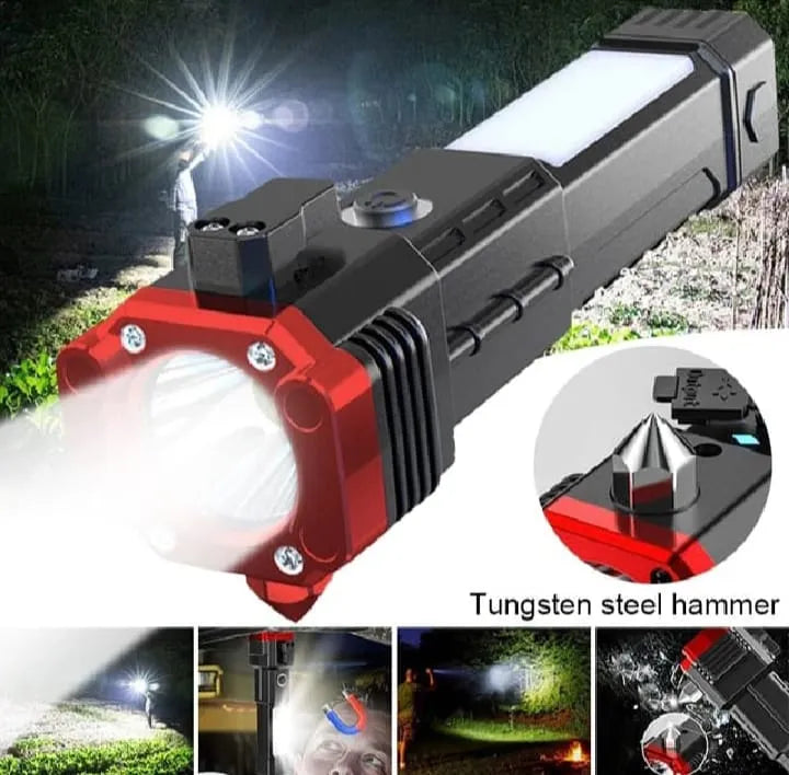 Rechargeable Ultra Strong Outdoor Bright LED Flashlight