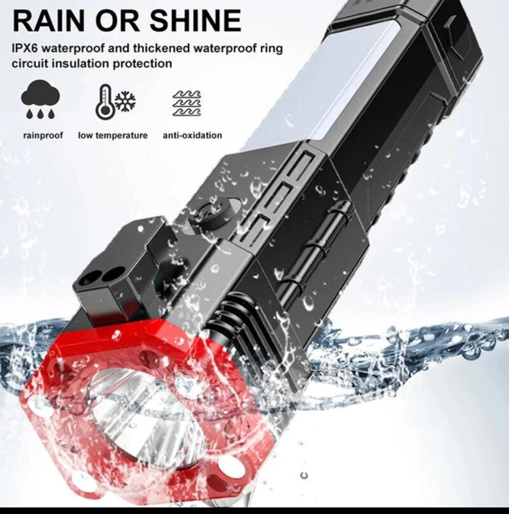 Rechargeable Ultra Strong Outdoor Bright LED Flashlight