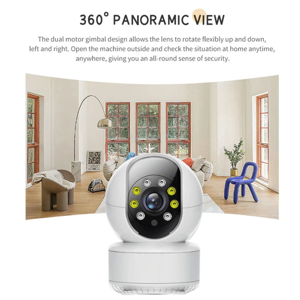 WiFi Smart Security Camera – Wireless CCTV Bulb Socket Camera for Home & Office