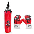 Kids Boxing Gloves & Punching Bag Set – Colorful Character Design, Ages 3–6