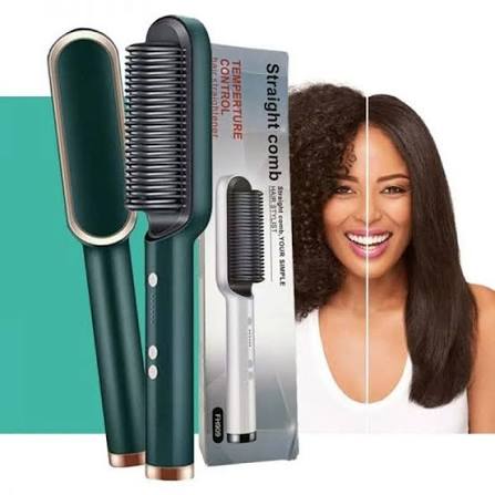 Electric Professional Hair Straightening Brush For Girls