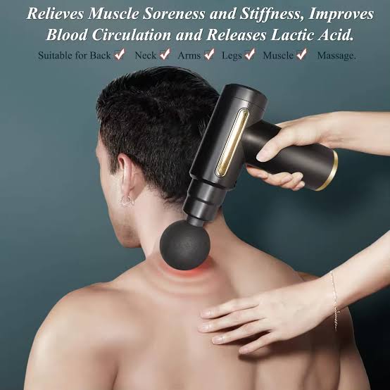 Portable Deep Tissue Massage Gun – High-Torque Muscle Recovery Massager